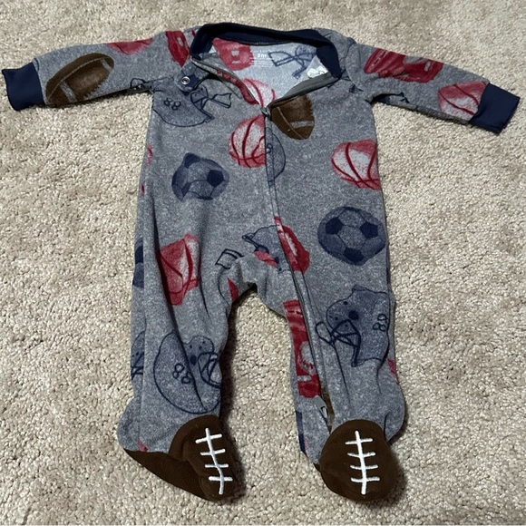 5 fleece Carters sleepers - Picture 8 of 11